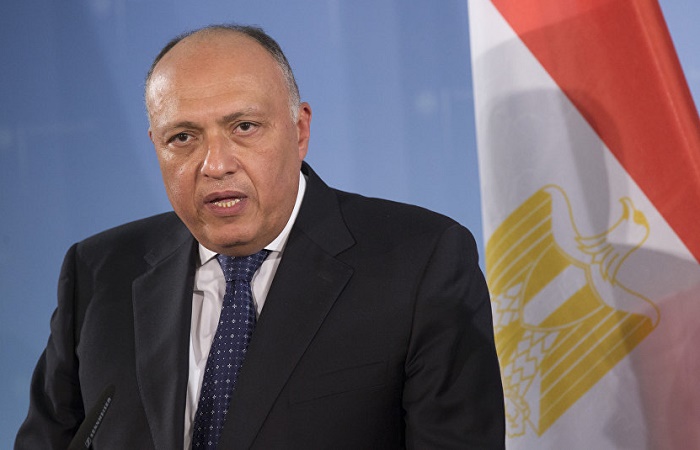 الخارجية المصرية: نرفض أي تدخل عسكري أجنبي في ليبيا واتفاق الصخيرات هو قاعدة الحل السياسي
