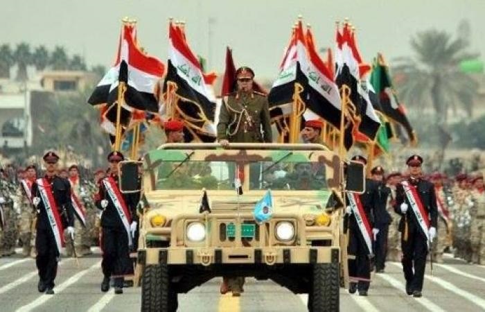 استعراض عسكري عراقي عنوانه “التحرير والنصر” احتفالا بتحرير الموصل
