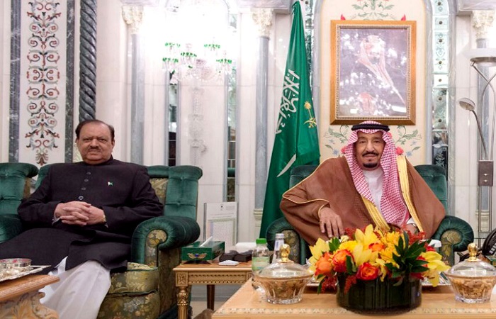 الرئيس الباكستاني يلتقي العاهل السعودي الملك سلمان 
