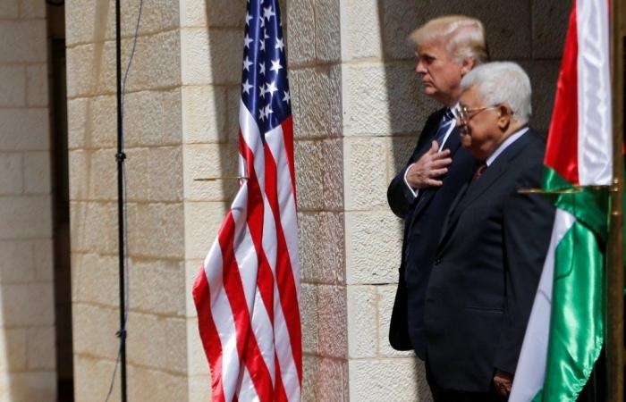 ترامب يصل الى بيت لحم لاجراء محادثات مع رئيس السلطة الفلسطينية محمود عباس