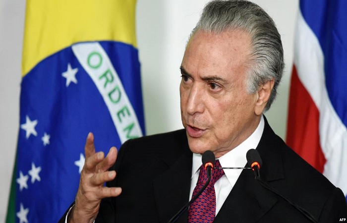 مفاوضات وتظاهرات ضد الرئيس تامر في عطلة نهاية الاسبوع في البرازيل