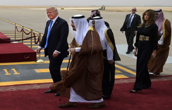 وصول ترامب الى الرياض للمشاركة بالقمة الاسلامية