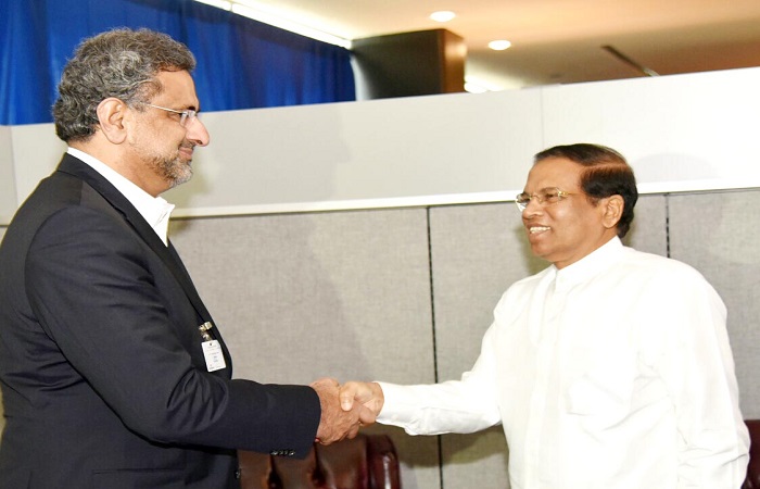 باكستان وسريلانكا  يتفقان على تعزيز العلاقات الثنائية بينهما