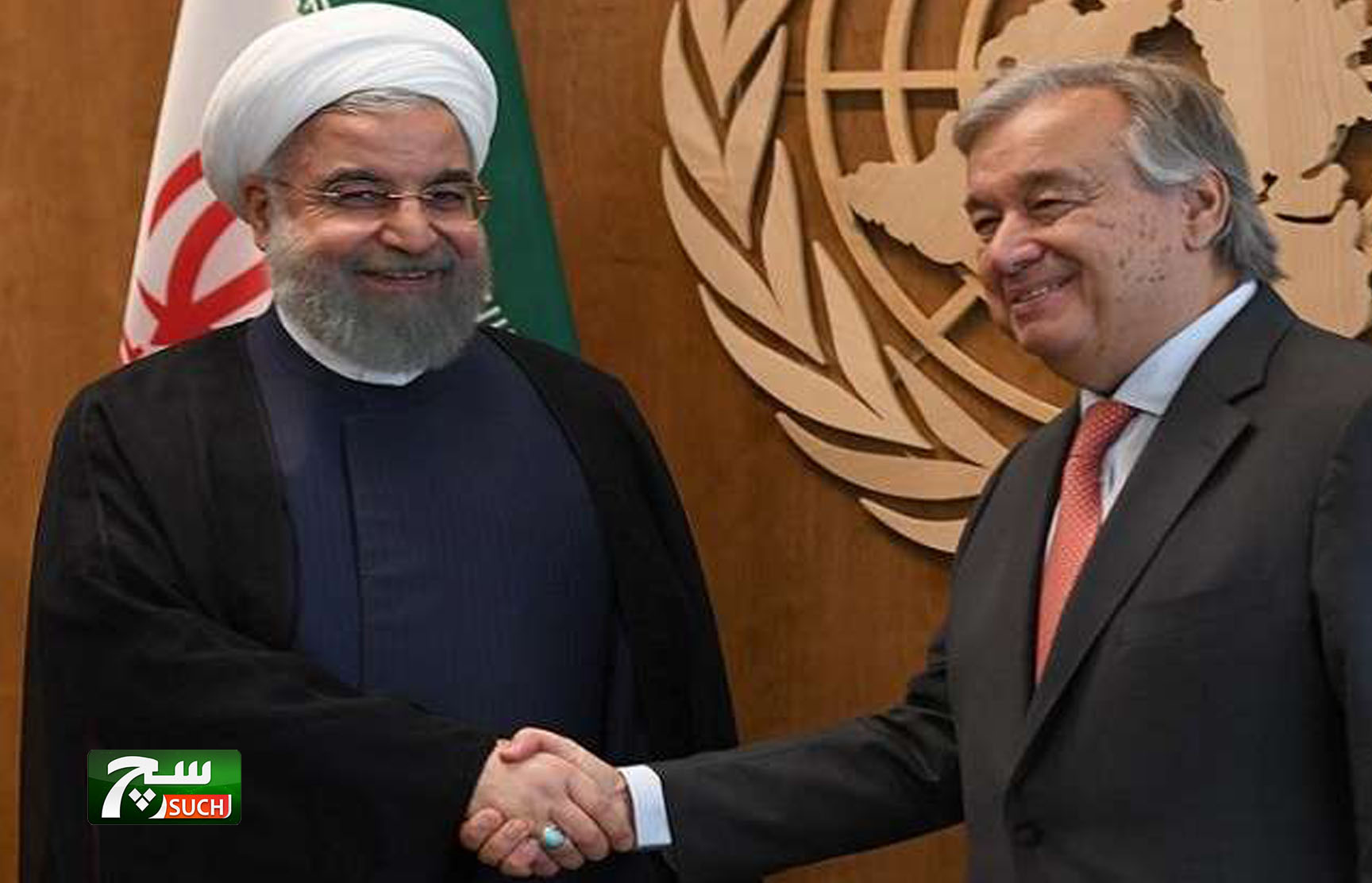 روحاني يدعو الأمم المتحدة لصون وحدة العراق