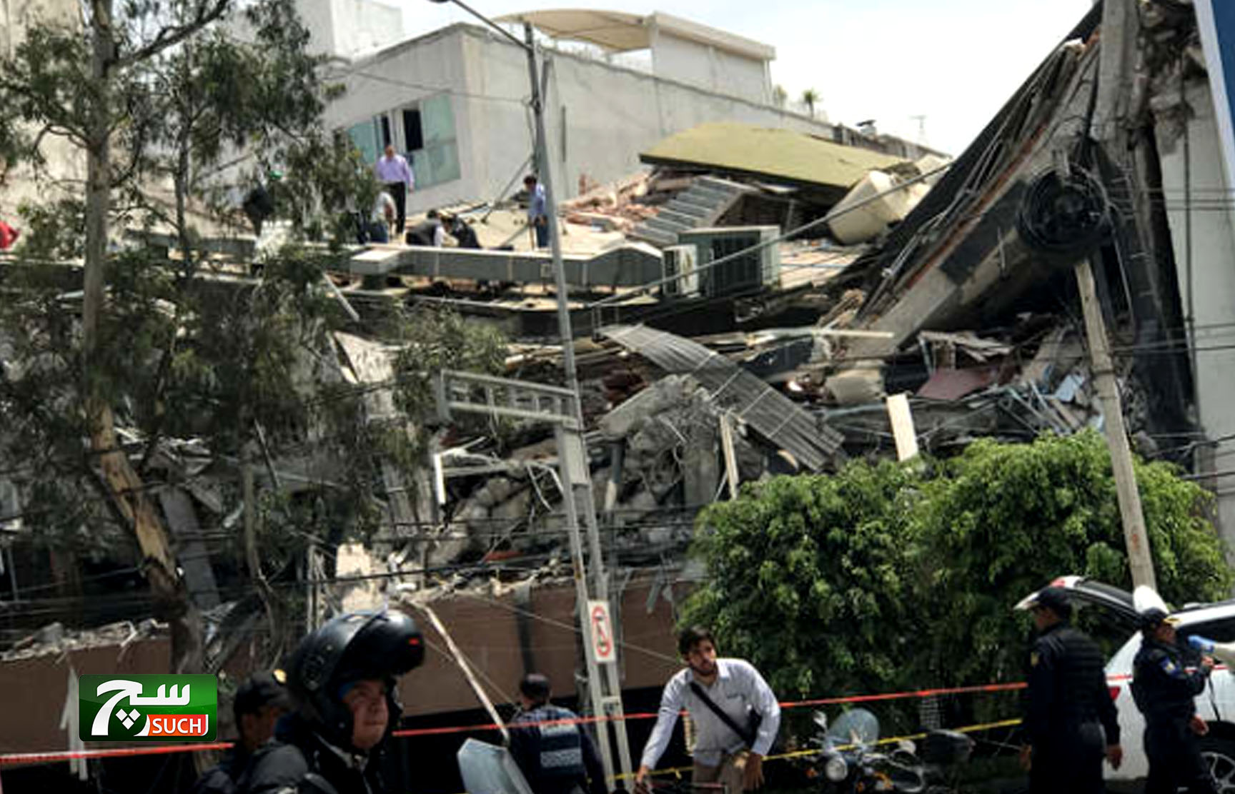248 قتيلا جراء زلزال المكسيك المدمر