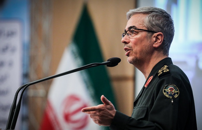رئيس هيئة الأركان للقوات الإيرانية: العدوان الثلاثي على سوريا غير قانوني