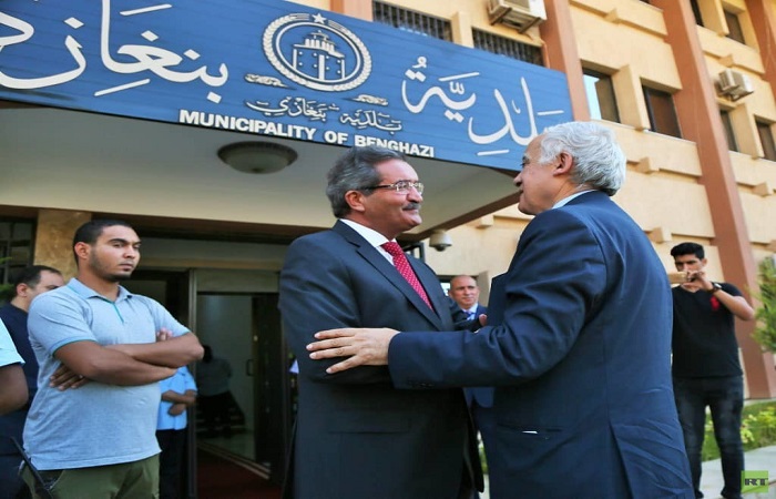المبعوث الأممي إلى ليبيا يصل إلى مدينة بنغازي