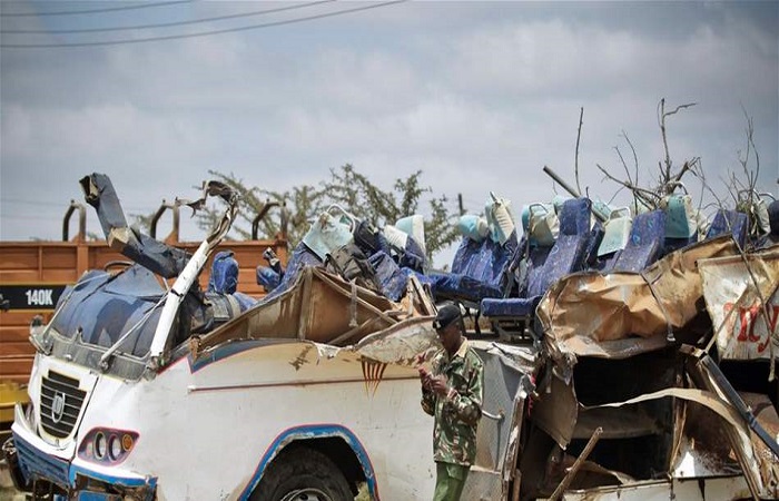 40 قتيلا على الأقل في حادث حافلة في غرب كينيا