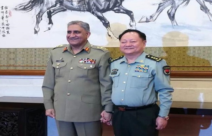 رئيس أركان الجيش الباكستاني يلتقي نائب رئيس اللجنة العسكرية المركزية الصينية
