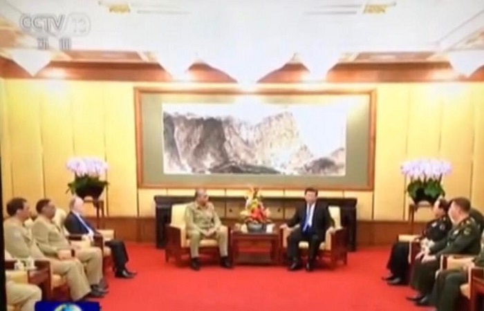 رئيس أركان الجيش الباكستاني يلتقي الرئيس الصيني