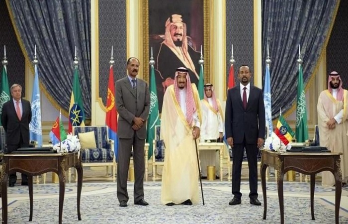 أثيوبيا وإريتريا توقعان في جدة اتفاقية جديدة لتعزيز تقاربهما