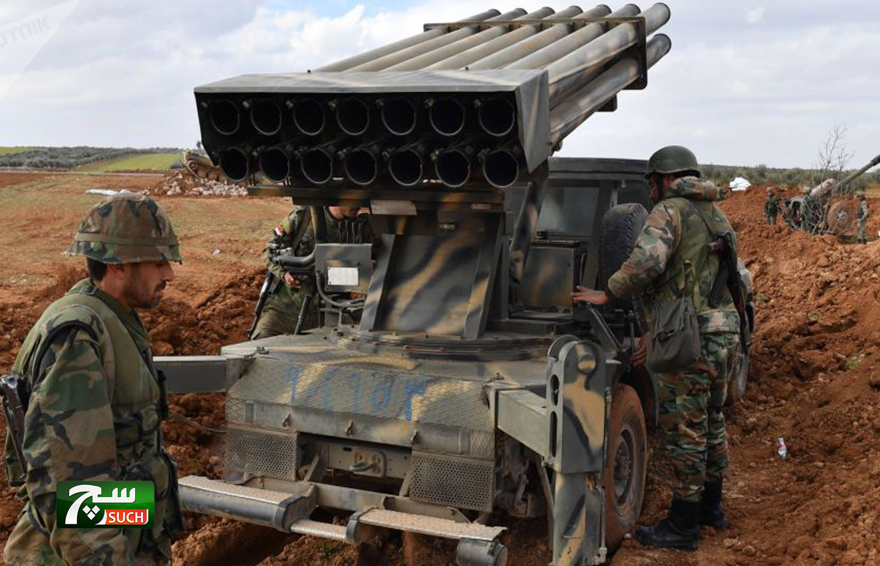 40 صاروخا سوريا تنهمر على أرتال لجبهة النصرة جنوب إدلب