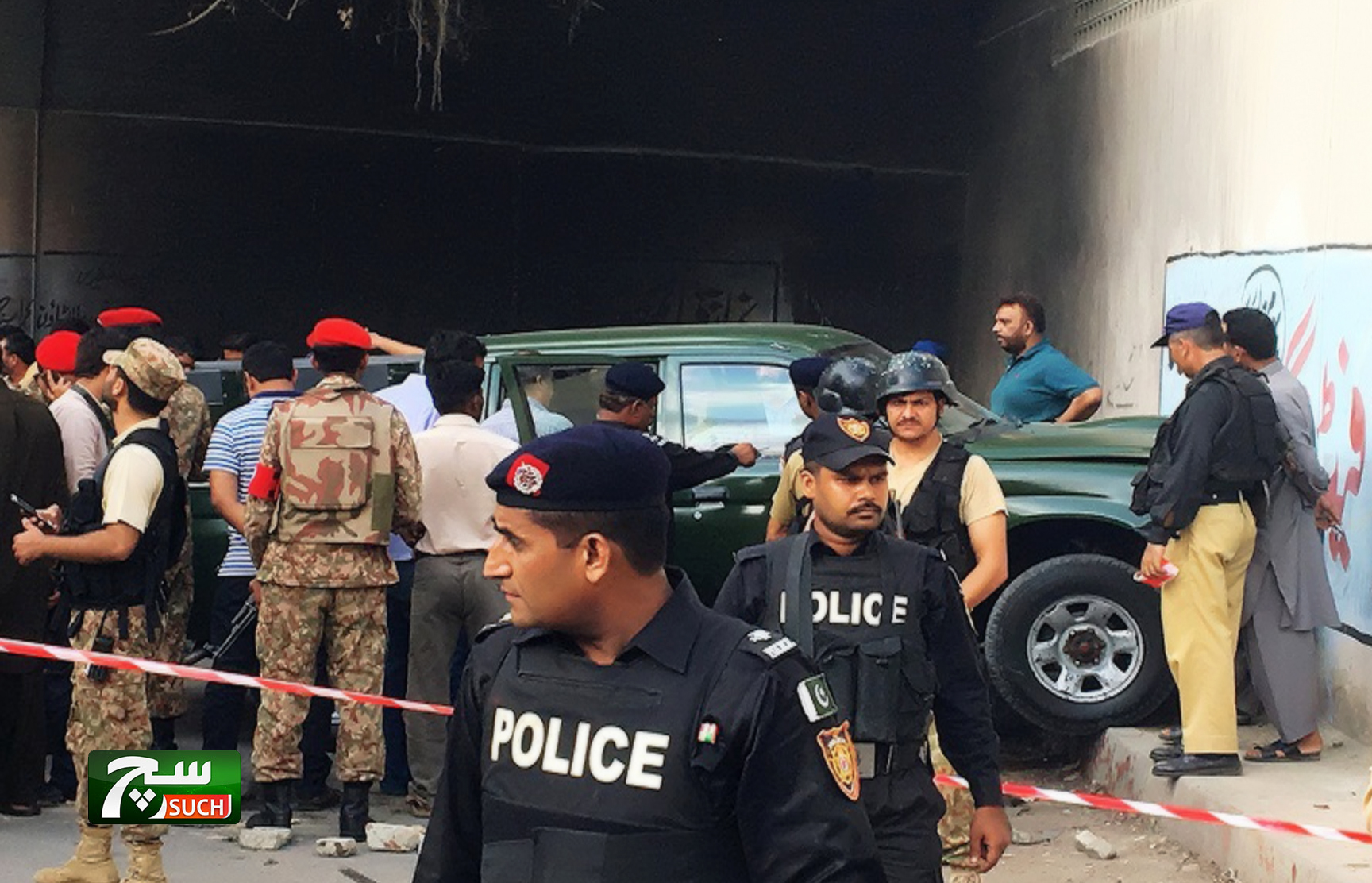 انفجار يؤدي إلى إصابة اثنين من رجال الشرطة شمال غرب باكستان