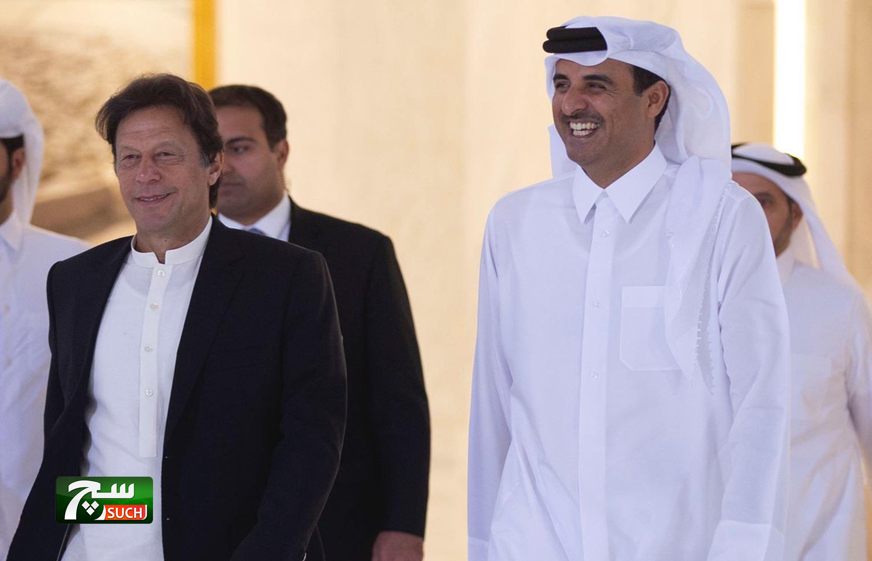 تفاصيل الزيارة الأولى... ماذا ناقش رئيس وزراء باكستان مع أمير قطر