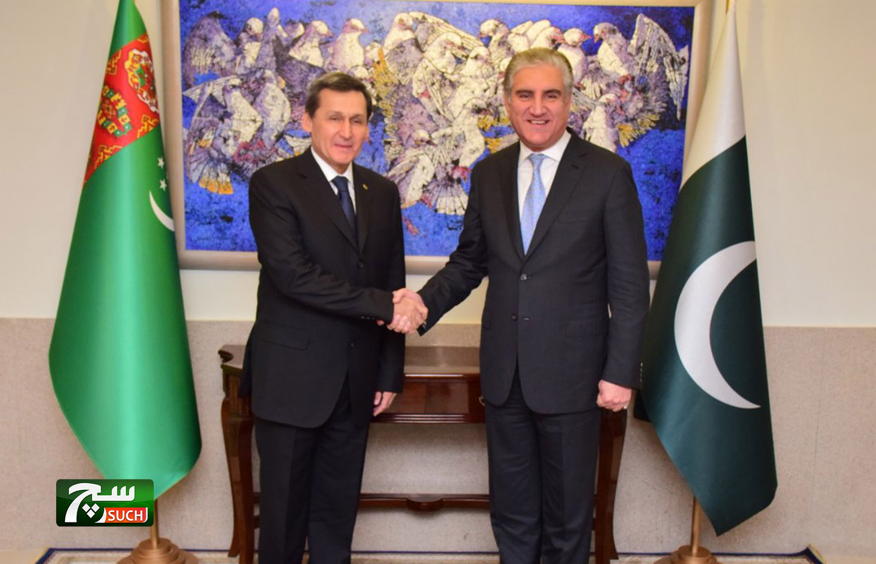 باكستان تؤكد حرصها على تعزيز علاقاتها التجارية والاقتصادية مع تركمانستان