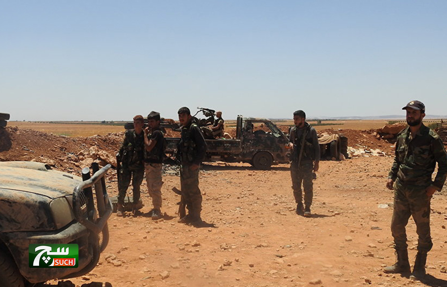 الجيش السوري يطهر منطقة تل هواش في ريف حماة من التنظيمات الإرهابية