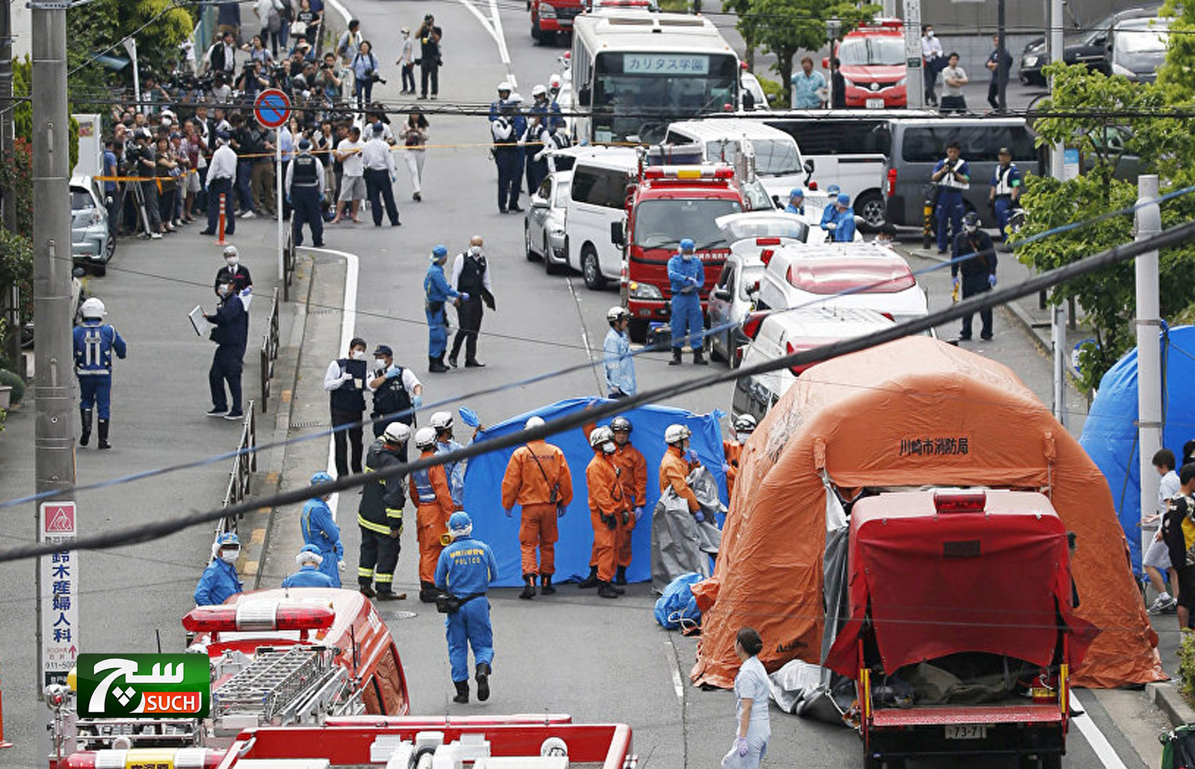 وفاة طفلة ومصرع منفذ حادث الطعن في اليابان