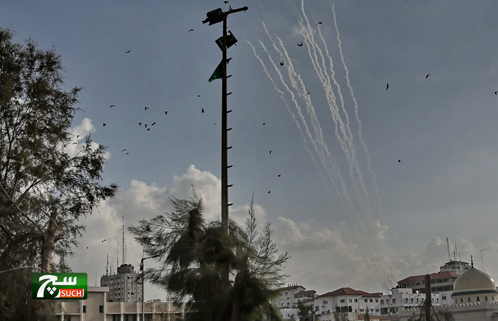 إسرائيل تعلن رصد إطلاق قذائف صاروخية من 