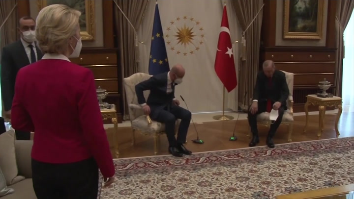 تركيا تعلق على الحادث البروتوكولي مع رئيسة المفوضية الاوروبية في انقرة