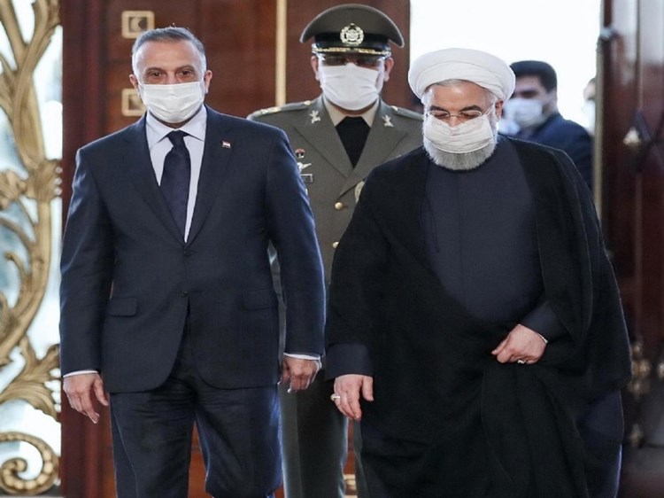 روحاني في اتصال مع الكاظمي: سلوك الأميركيين يتعارض مع مصالح المنطقة