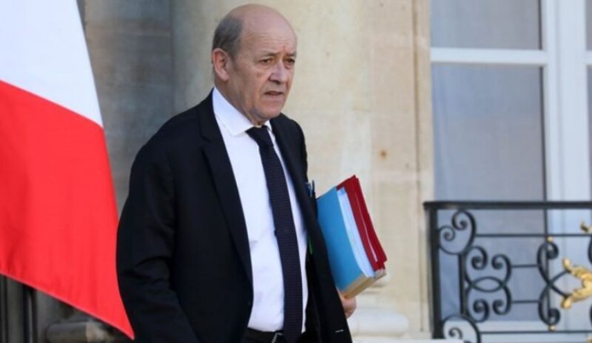 وزير الخارجية الفرنسي يلتقي الرئيس اللبناني في بعبدا