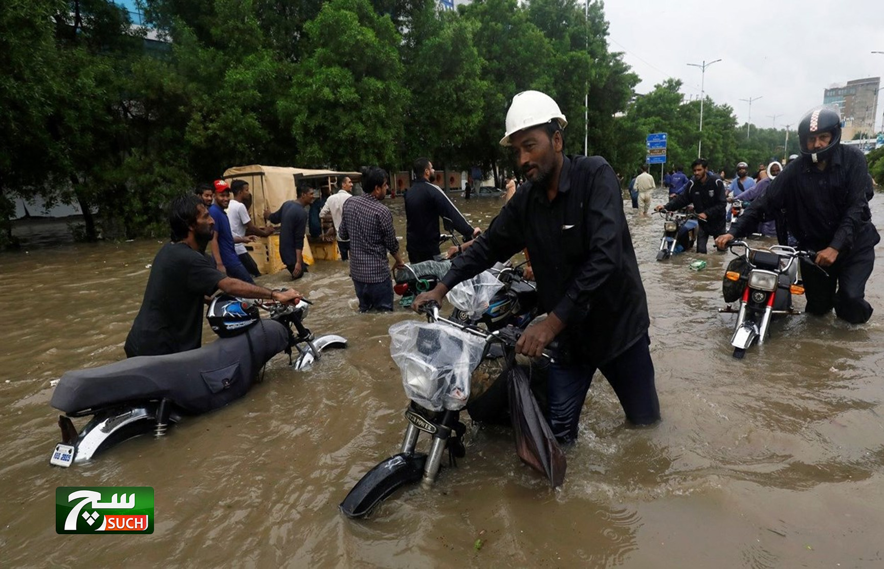 618 قتيلاً حصيلة ضحايا الأمطار في باكستان