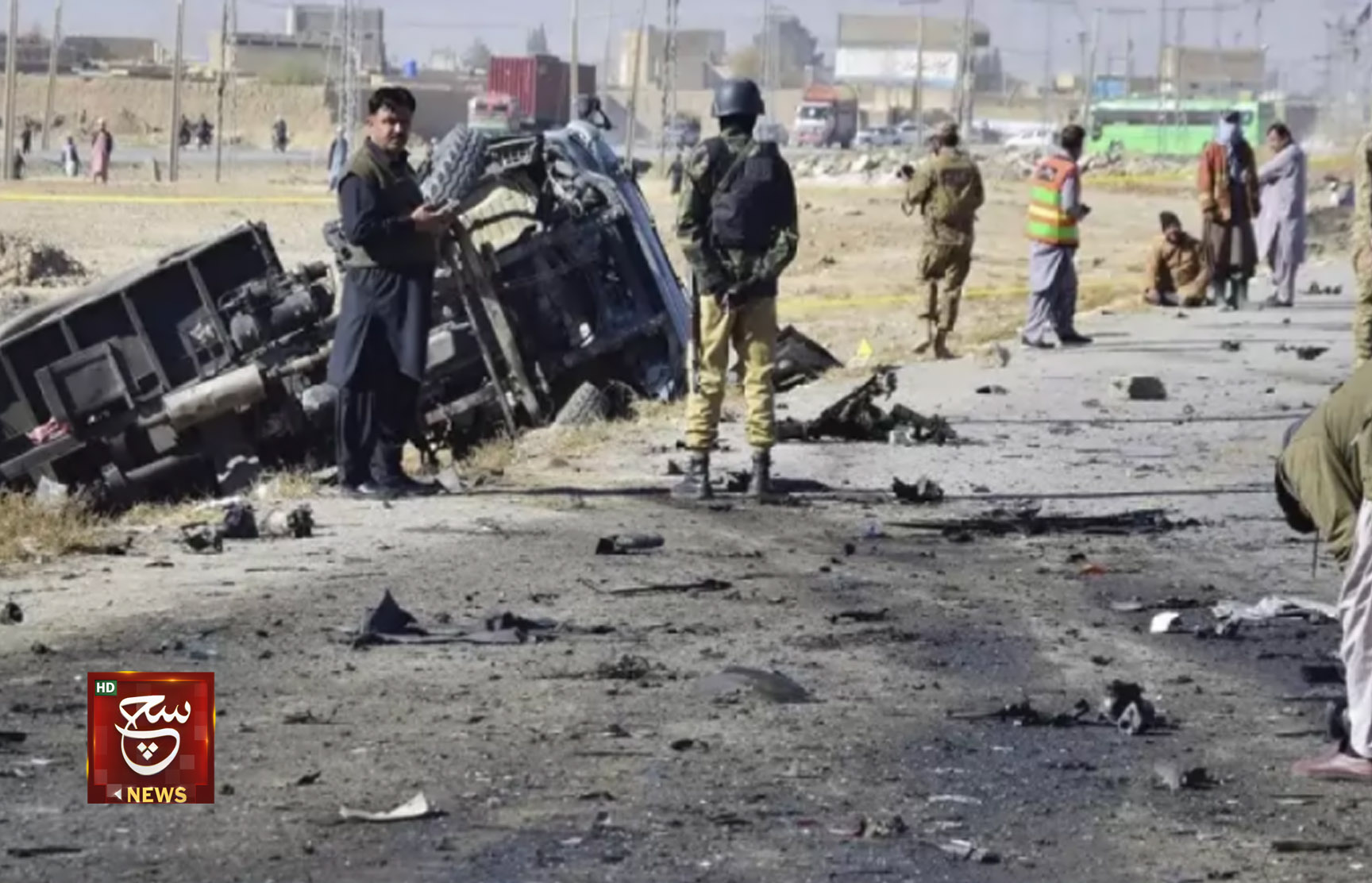 4 شهداء في تفجير انتحاري في نقطة تفتيش شمال غربي باكستان 
