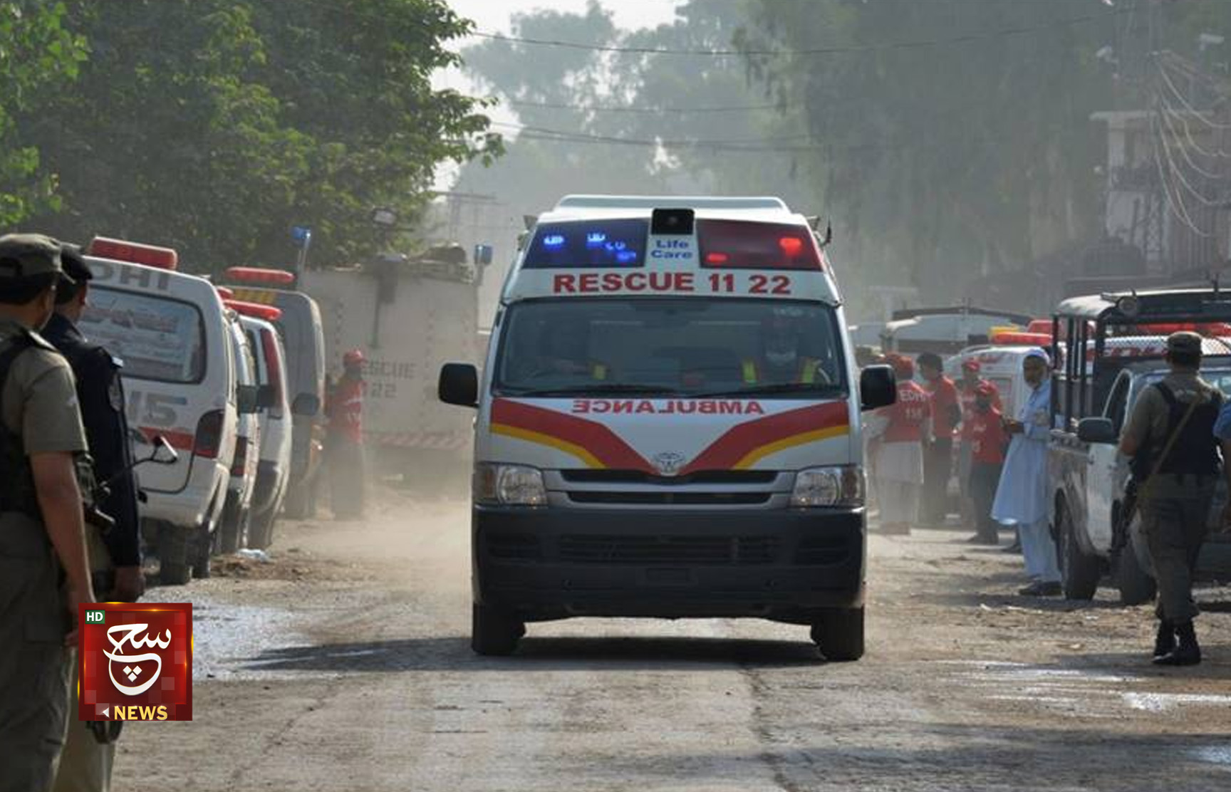 إستشهاد ثلاثة أشخاص وإصابة تسعة آخرين في انفجار جنوب غربي باكستان
