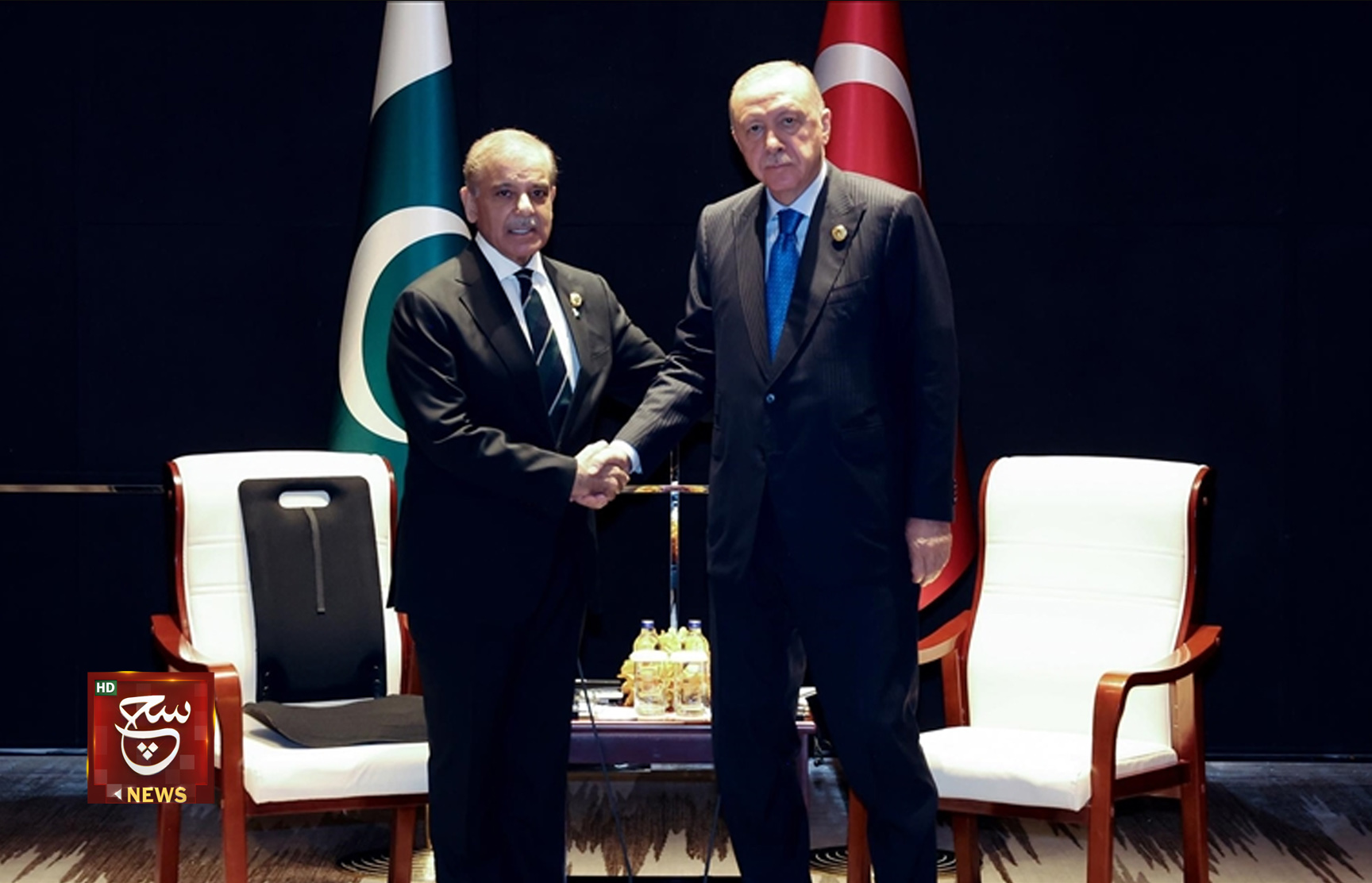 على هامش قمة شنغهاي.. أردوغان يؤكد استمرار التعاون مع باكستان ضد الإبادة الإسرائيلية في غزة