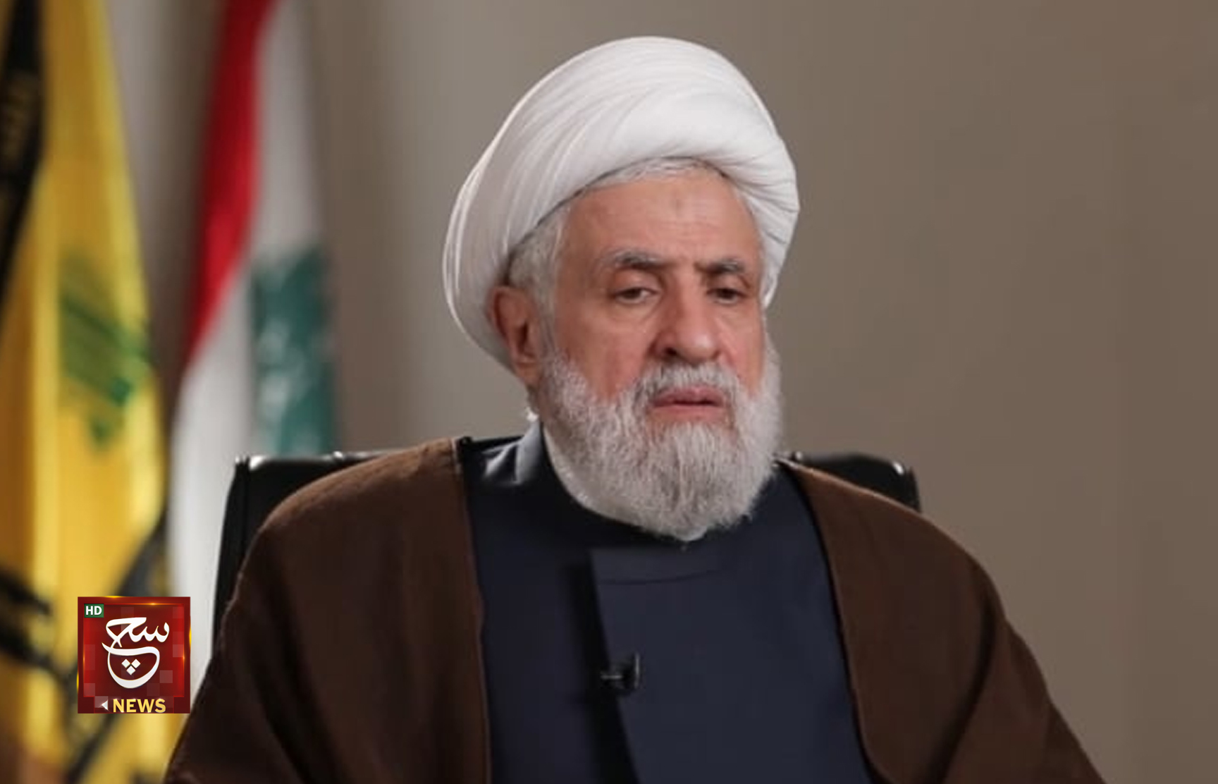 الشيخ قاسم للسيد الحوثي: اغتيال رئيس الوزراء يُعبّر عن عجز العدو وتوحّشه